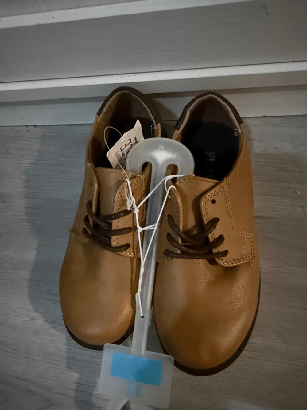The Children's Place Brown Lace-Up Kids Shoes
